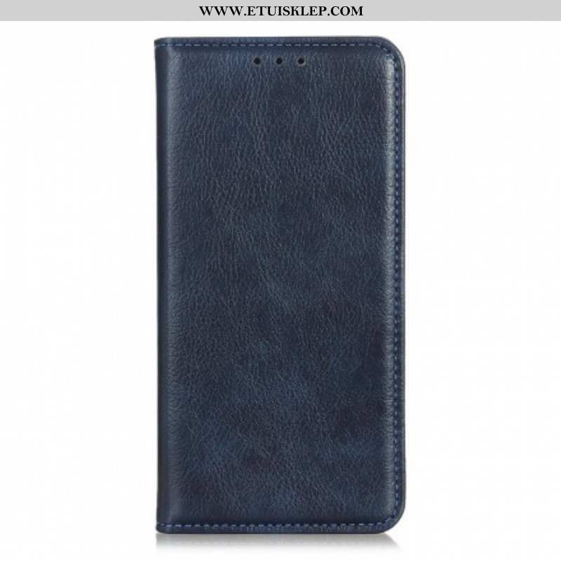 Etui Na Telefon do Xiaomi Redmi Note 10 Pro Etui Folio Skóra Dwoinowa Liczi